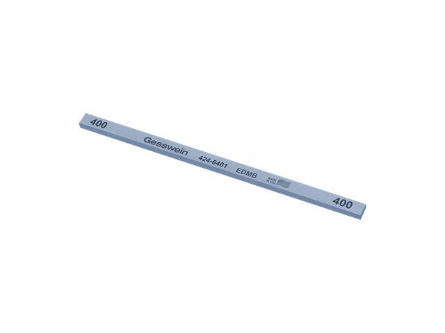 Pietra EDM Blu 6x3x150mm, Grana 400 - Rettangolare