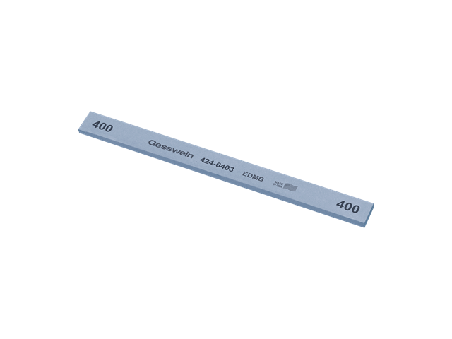 Pietra EDM Blu 13x3x150mm, Grana 400 - Rettangolare