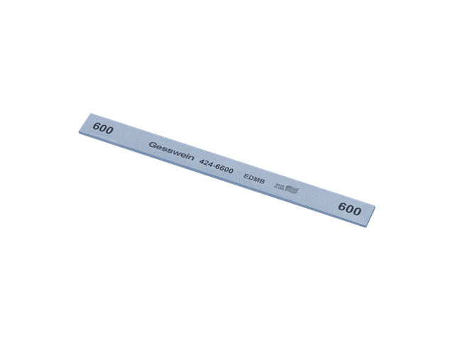 Pietra EDM Blu 13x1,5x150mm, Grana 600 - Rettangolare