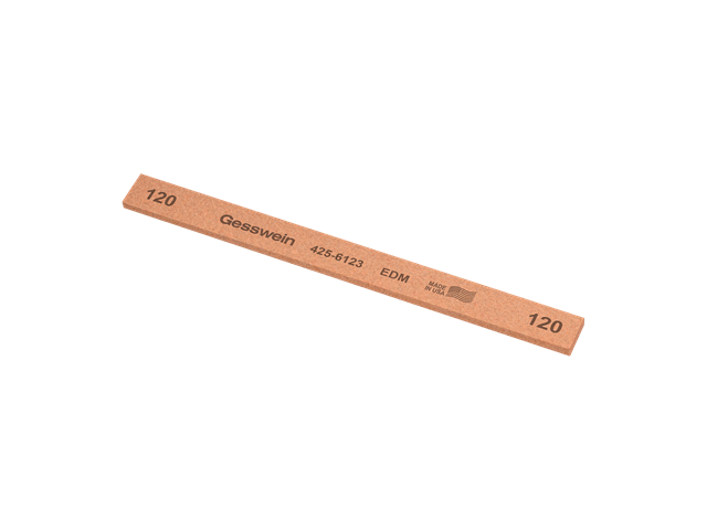 Pietra EDM 13x3x150mm, Grana 120 - Rettangolare