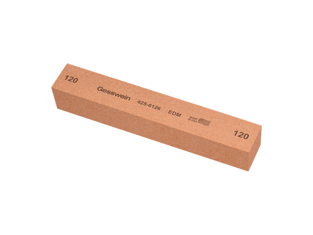 Pietra EDM 25x25x150mm, Grana 120 - Quadrata