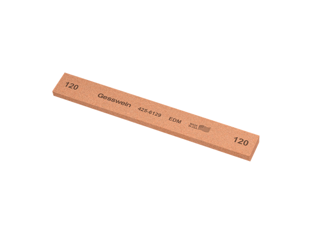 Pietra EDM 19x6x150mm, Grana 120 - Rettangolare