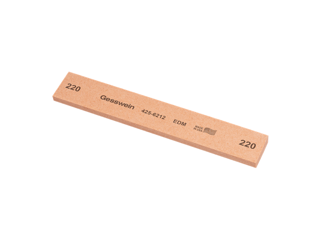 Pietra EDM 25x6x150mm, Grana 220 - Rettangolare