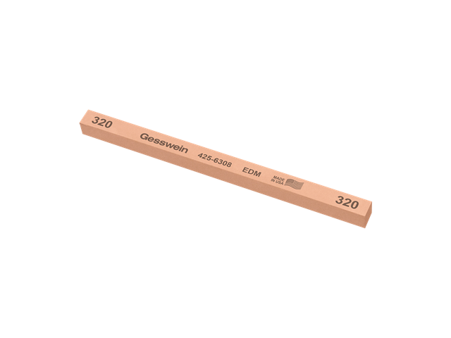 Pietra EDM 10x10x150mm, Grana 320 - Quadrata