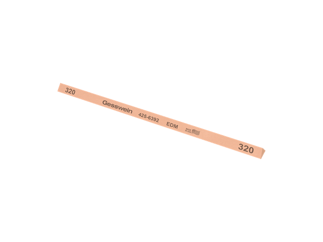 Pietra EDM 6x6x6x150mm, Grana 320 - Triangolare