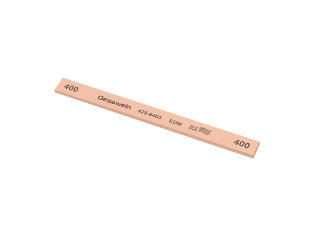 Pietra EDM 13x3x150mm, Grana 400 - Rettangolare