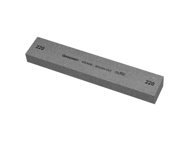 Pietra Rough Out 20x40x200mm, Grana 220 - Quadrata