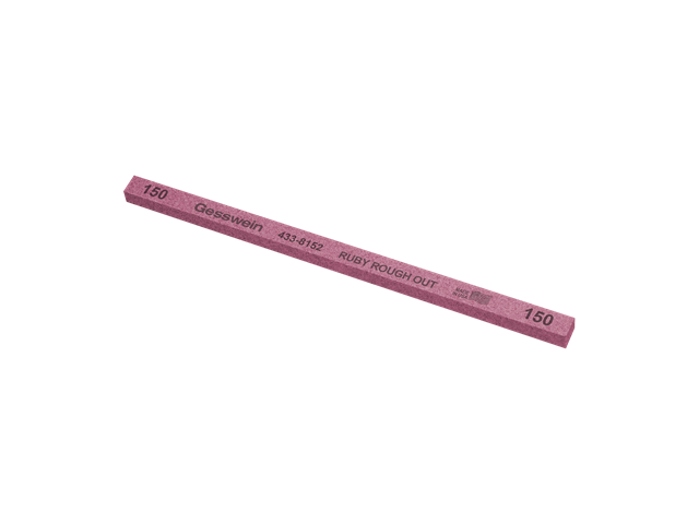 Pietra Ruby Rough Out 6x6x150mm, Grana 150 - Quadrata