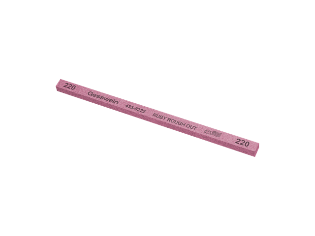 Pietra Ruby Rough Out 6x6x150mm, Grana 220 - Quadrata