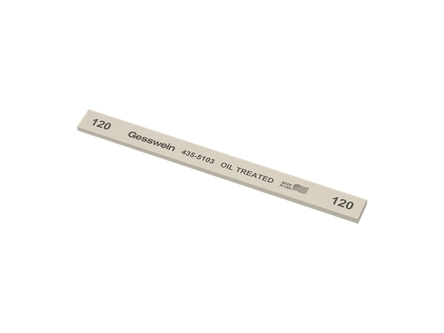 Pietra Oil Treated 13x3x150mm, Grana 120 - Rettangolare