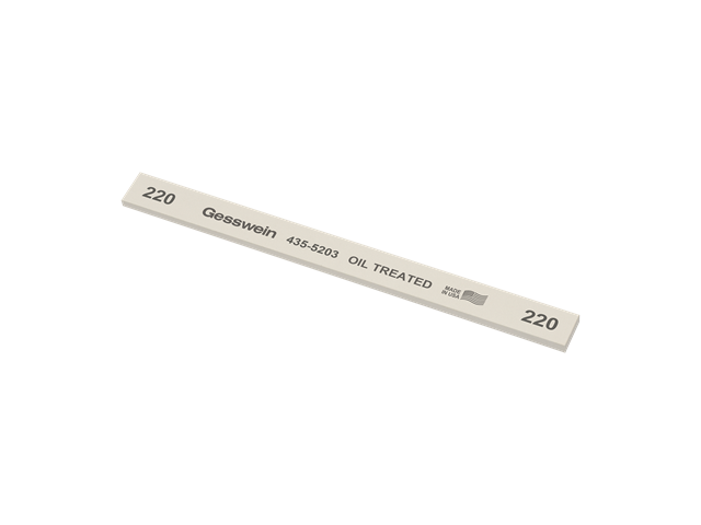 Pietra Oil Treated 13x3x150mm, Grana 220 - Rettangolare