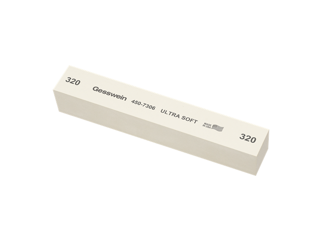 Pietra Ultra Soft 25x25x150mm, Grana 320 - Quadrata