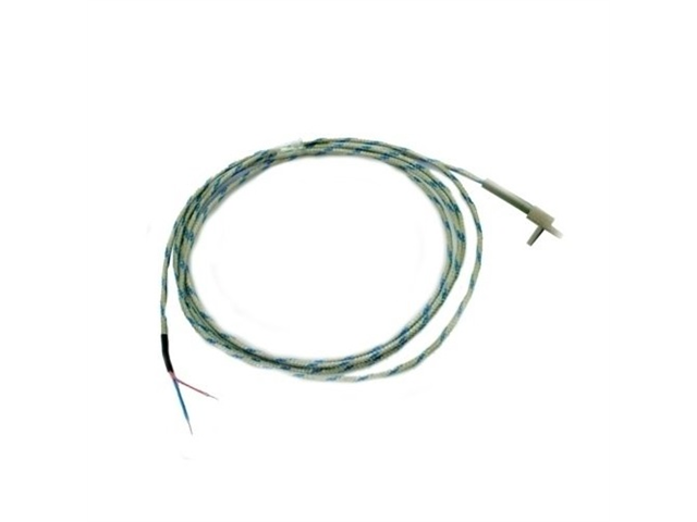 Termocoppia standard tipo J, d.  4x12mm, Fe-CuNi con bulbo - Cavo lung. 1000mm