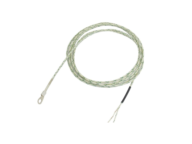Termocoppia standard tipo J, d. 10mm, Fe-CuNi con anello - Cavo lung. 2000mm