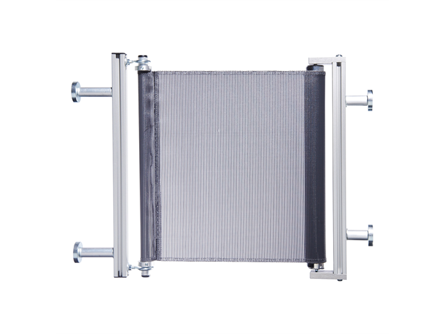 Protezione scorrevole per stampo, HxL 295x550mm - Materiale tendine (bianco)