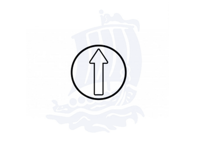 Inserto Serie 2900, d. 3,1mm per datari d. 6mm, con solo freccia