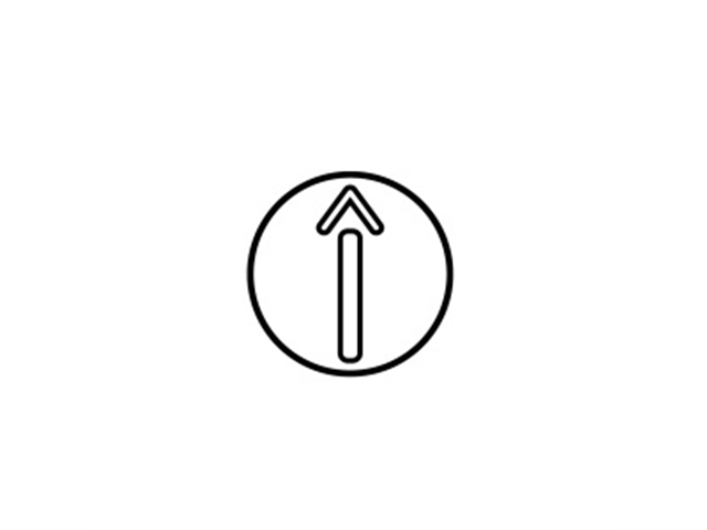 Inserto Serie 3500, d. 3mm per datari d. 6mm, con solo freccia