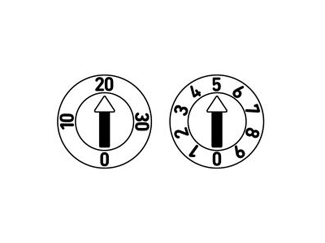 Datario Serie 7000, d. 10mm, con giorno