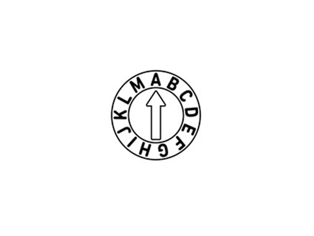 Datario Serie 3500, d. 6mm, con lettere A-M - Lunghezza da definire