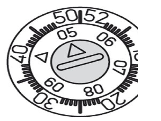 Datario Serie 9000, d. 10mm, con 52 settimane+5 anni