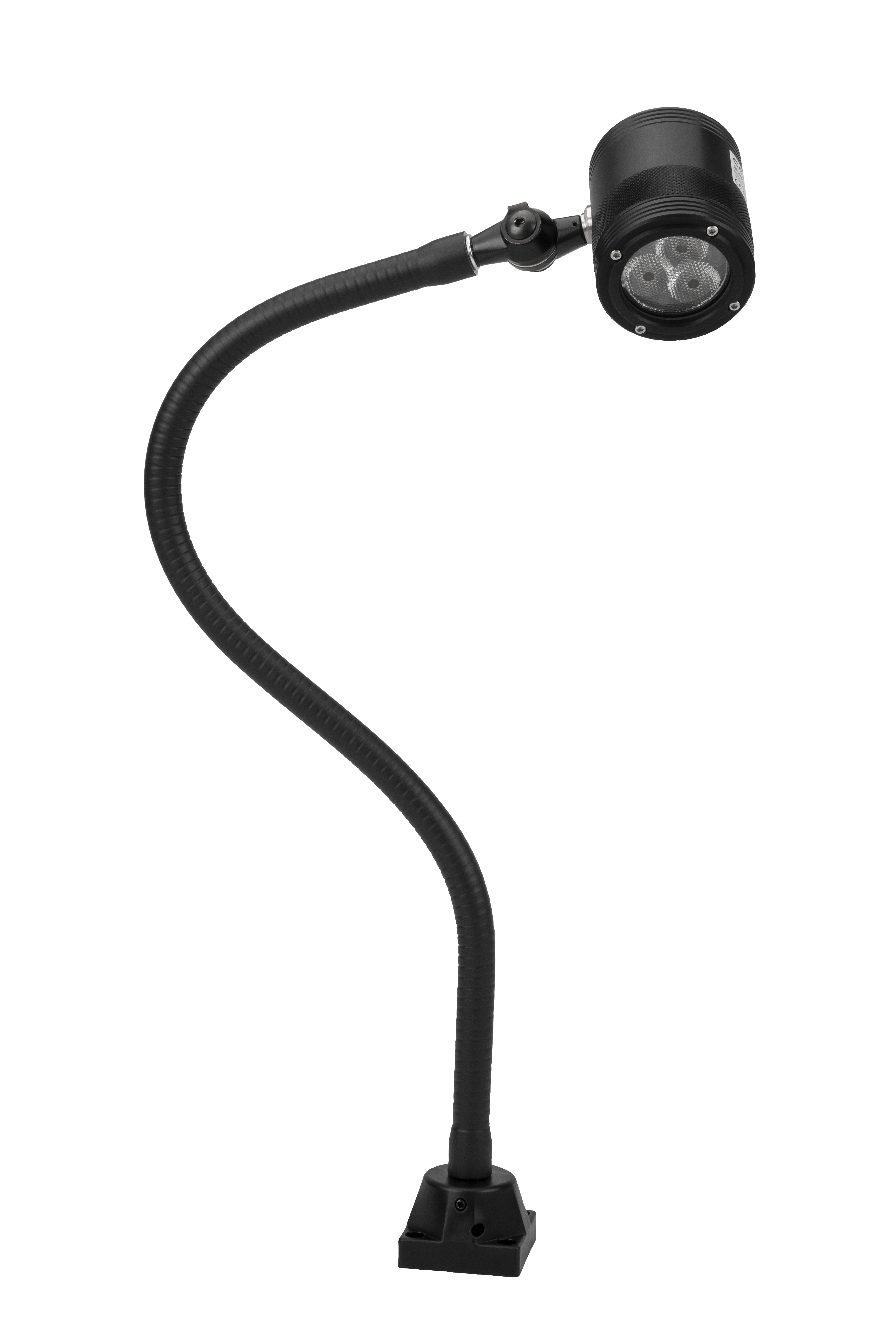 Lampada Standard 3 LED da 6W con interruttore, braccio d. 15x700mm, completa di alimentatore