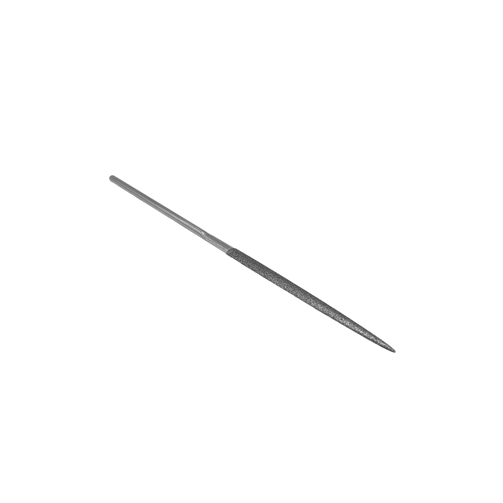 Lima diamantata DLH-4-D151, 5,1x1,2mm, a punta - Gambo d. 3mm