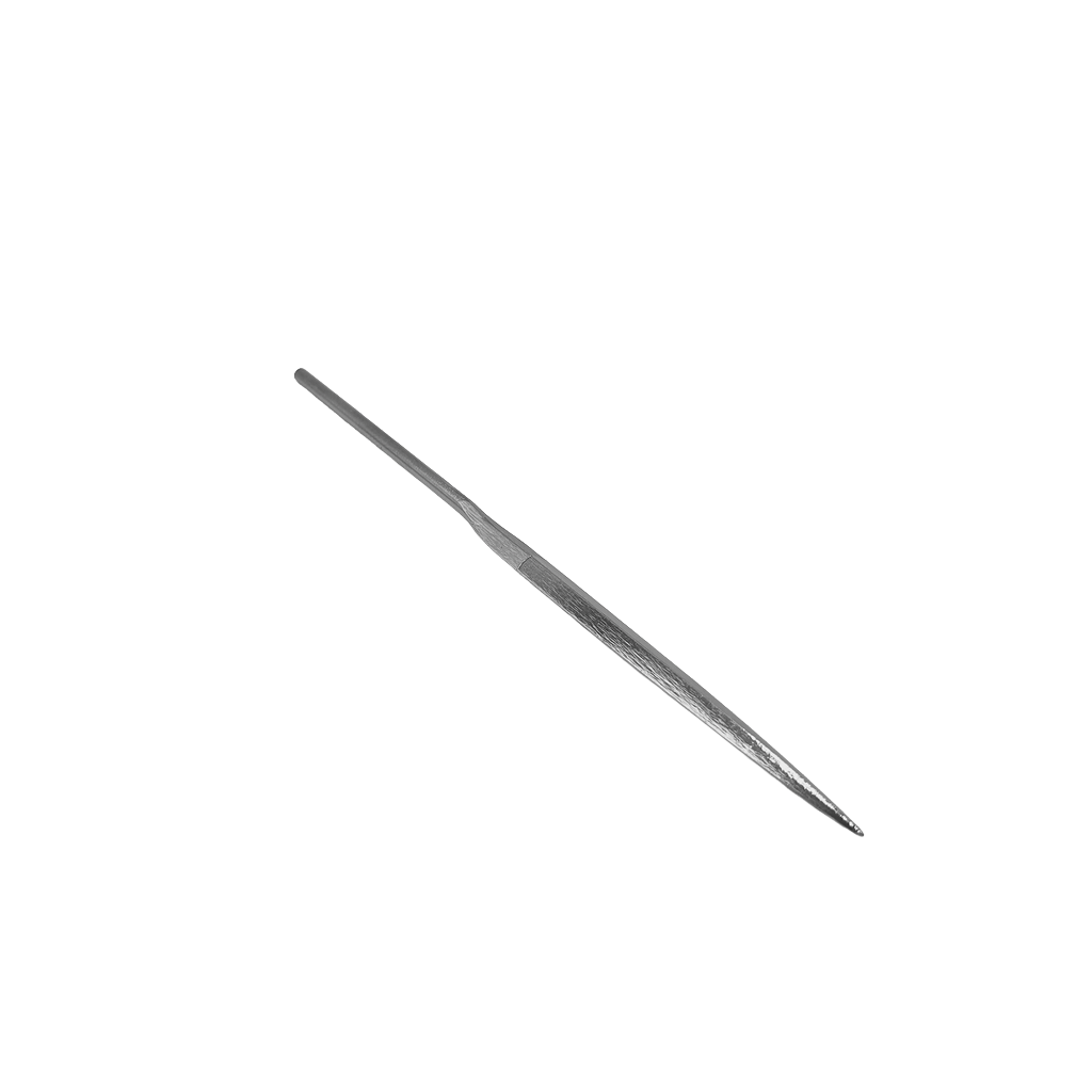 Lima diamantata DLH-7-D151, 4,9x2,1x2,1mm, a punta - Gambo d. 3mm