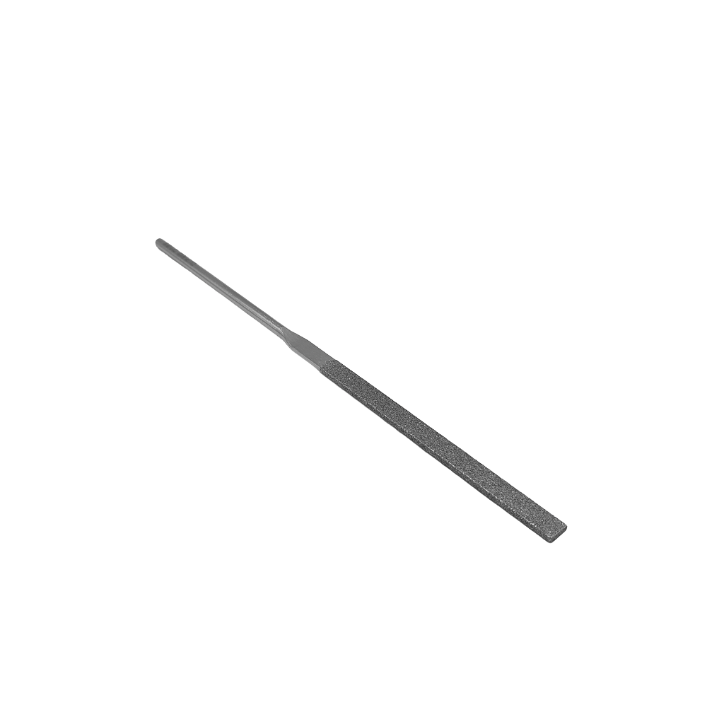 Lima diamantata DLH-8-D151, 5,2x1,6mm, a punta - Gambo d. 3mm