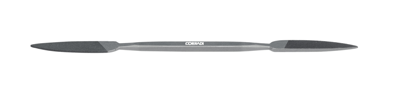 Lima in acciaio doppia Rifloirs 657, lunghezza 190mm, a punta - Taglio 0