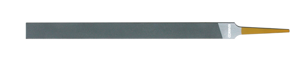Lima in acciaio Corinox, 15,0x5,0x200mm, piatta parallela - Taglio 00