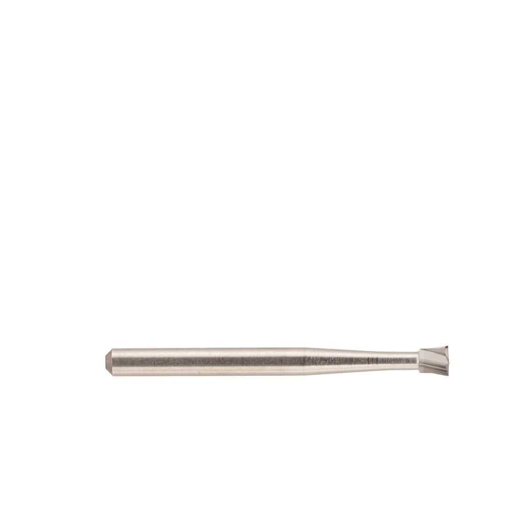 Fresa metallo duro, d. 1,6x44mm, cono rov. - Gambo d. 2,35mm - 2/016
