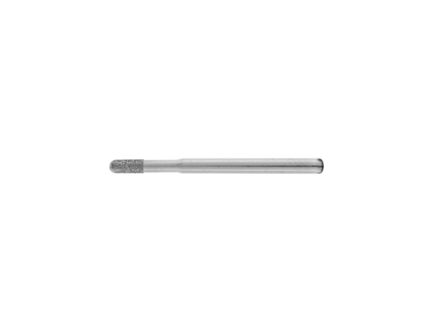 Strumento rotativo diamantato, d. 3,0x10mm , BMA-30C, punta tonda - Gambo d. 3,0mm
