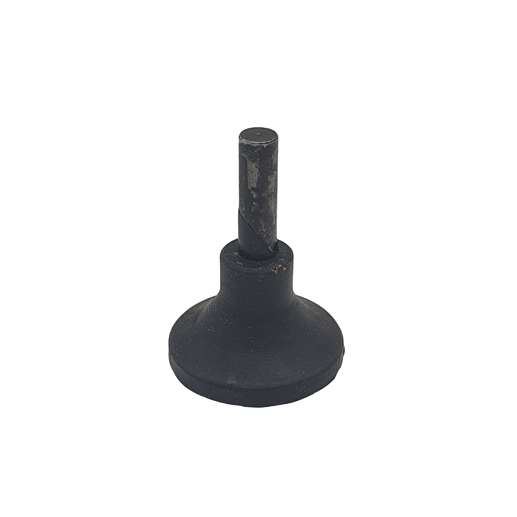 Supporto rotativo elastico R6-15, d. 30mm, morbido - Gambo d. 6mm - Conf. 5pz.