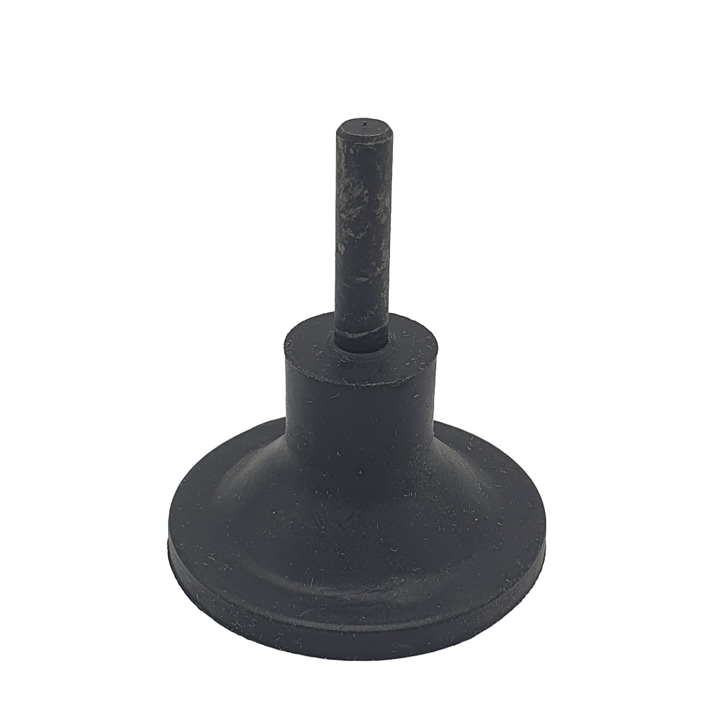 Supporto rotativo elastico R6-20, d. 40mm, morbido - Gambo d. 6mm - Conf. 5pz.