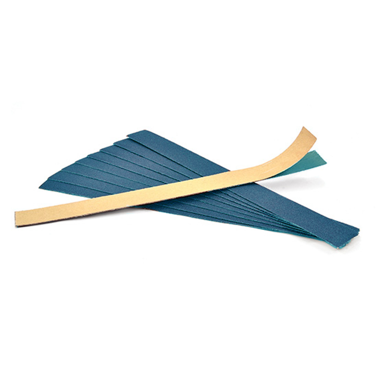 Tela abrasiva, 12x150mm, Grana 60, zirconio - Adesiva - Conf. 50pz.
