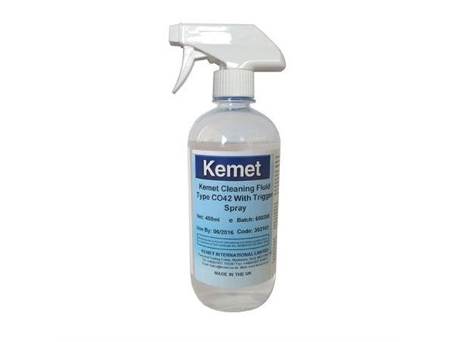 Cleaning fluid kemet CO-42 - 450 ml - Con nebulizzatore