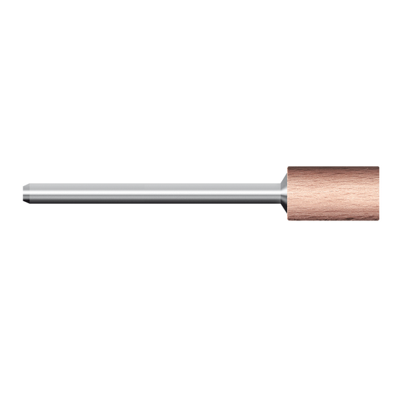 Legno rotativo duro, d. 8x16mm, cilindrico - Gambo d. 3mm - Conf. 10pz.