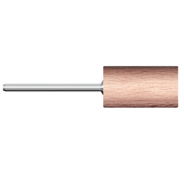 Legno rotativo morbido, d. 20x30mm, tiglio, cilindrico - Gambo d. 3mm - Conf. 10pz.