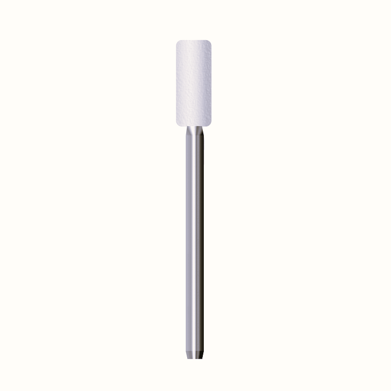 Feltro rotativo morbido, d. 6x15mm, cilindrico - Gambo d. 3mm - Conf. 10pz.