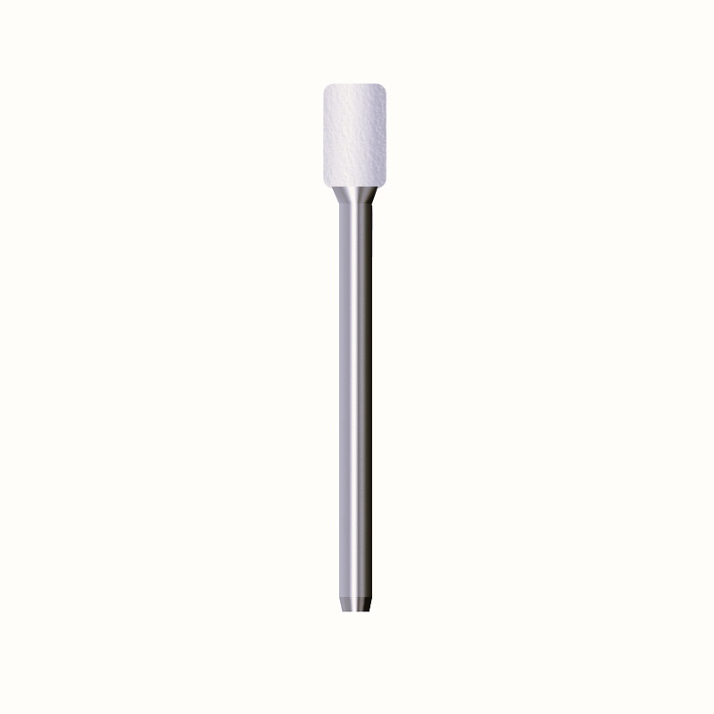 Feltro rotativo duro, d. 8x15mm, cilindrico - Gambo d. 3mm - Conf. 10pz.