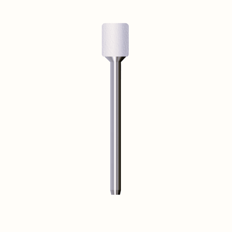 Feltro rotativo morbido, d. 6x10mm, cilindrico - Gambo d. 3mm - Conf. 10pz.