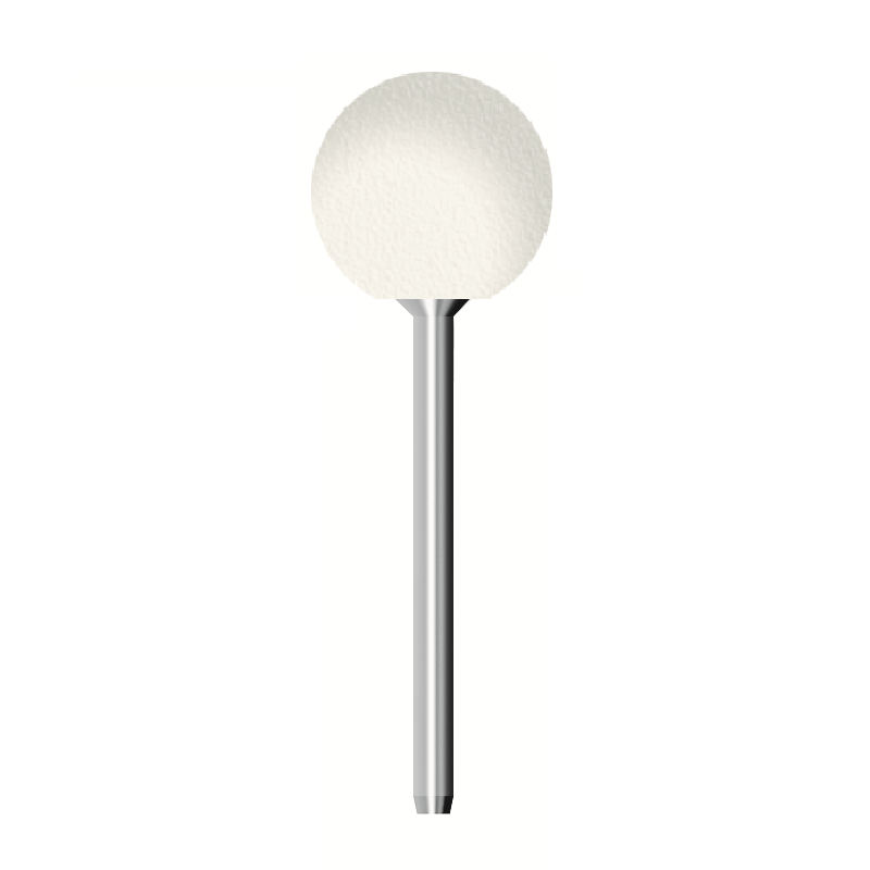 Feltro rotativo morbido, d. 20mm, sfera - Gambo d. 3mm - Conf. 10pz.