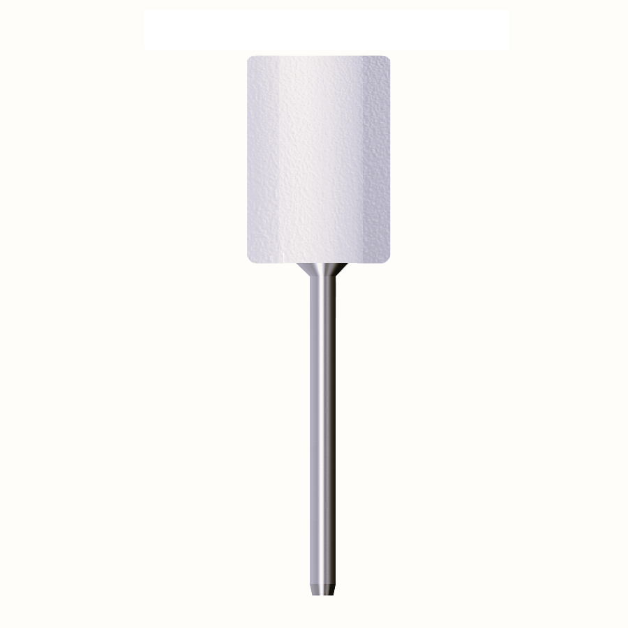 Feltro rotativo duro, d. 15x25mm, cilindrico - Gambo d. 3mm - Conf. 10pz.