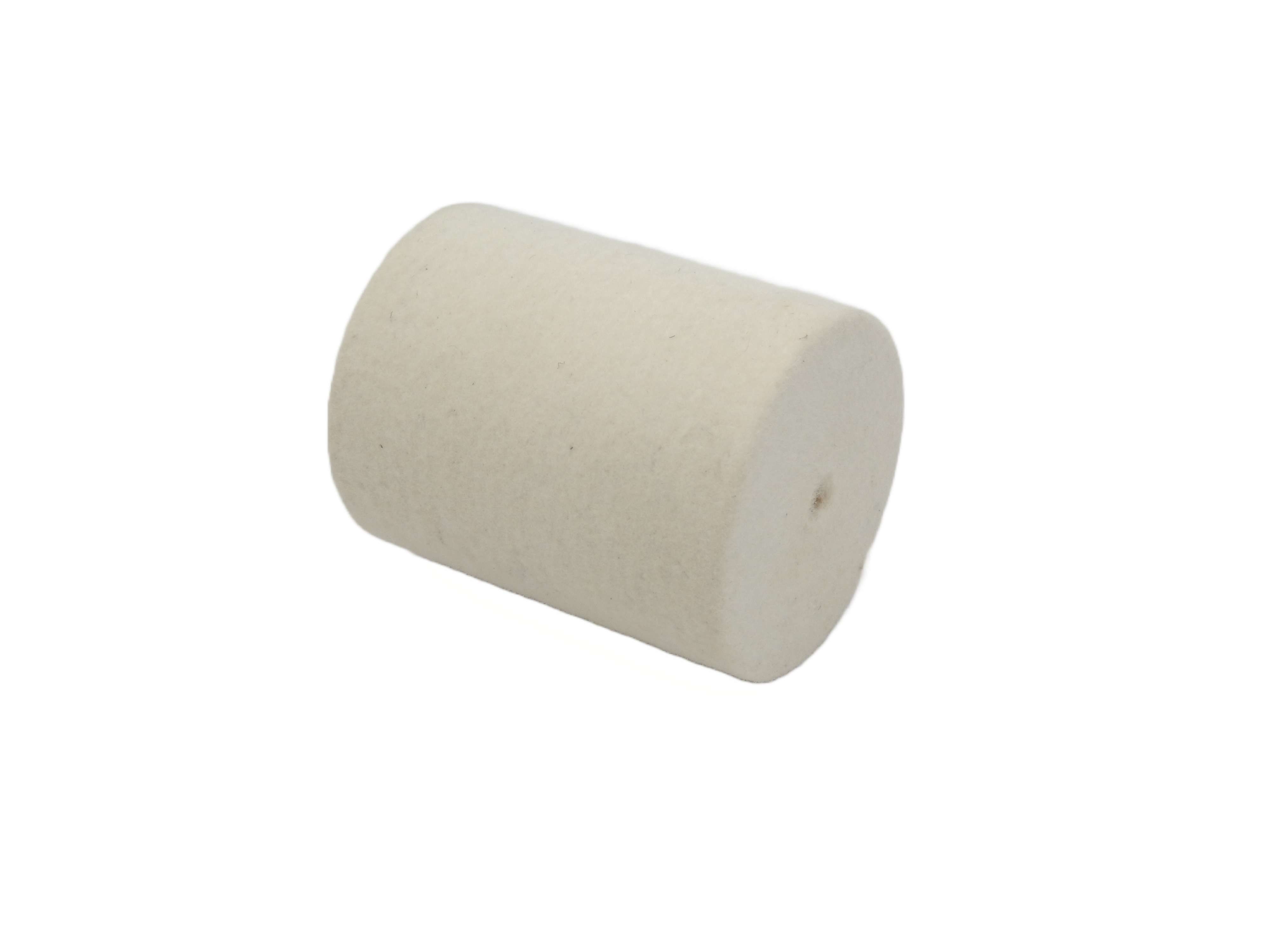 Feltro rotativo morbido, d. 40x50mm, cilindrico - Foro d. 6mm
