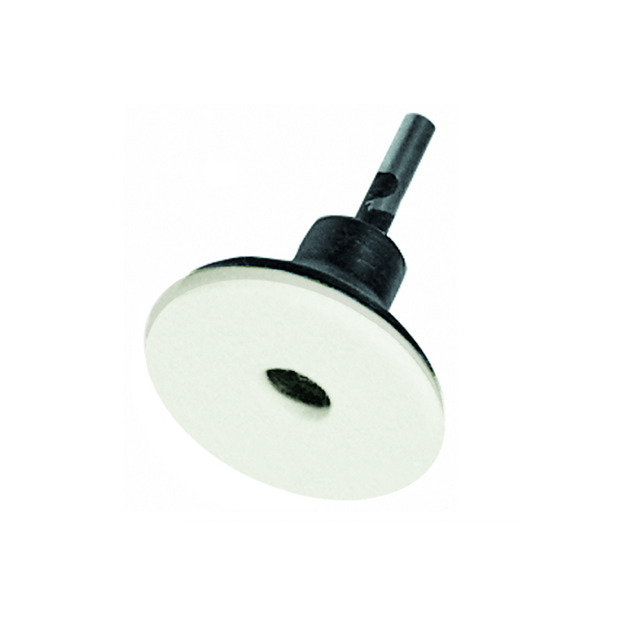 Lappatore rotativo feltro morbido, d. 12x3mm, supporto elastico morbido - Gambo d. 3mm - Conf. 10pz.
