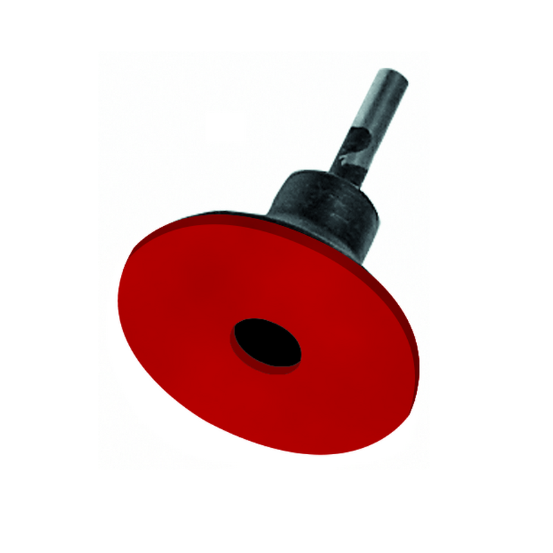 Lappatore rotativo in fibra, d. 20x1mm, con supporto elastico duro - Gambo d. 3mm - Conf. 10pz.