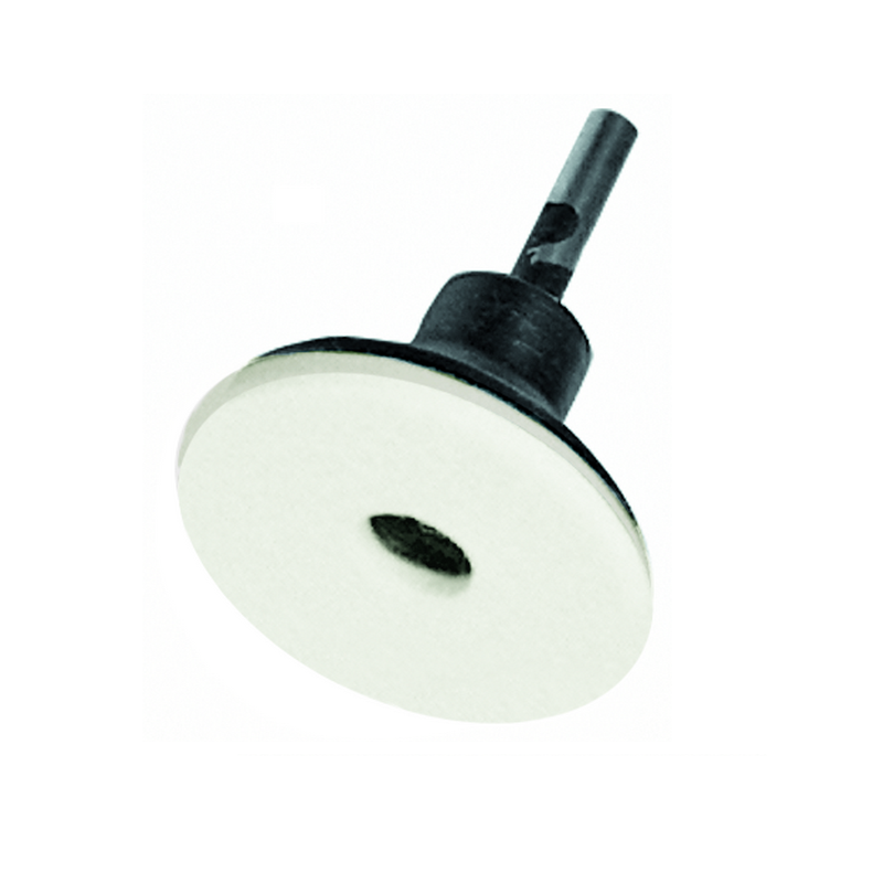 Lappatore rotativo in feltro morbido, d. 20mm, supporto elastico duro - Gambo d. 3mm - Conf. 10pz.