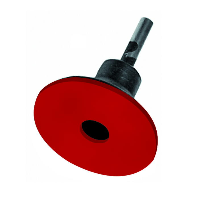Lappatore rotativo in fibra, d. 32x1mm, con supporto elastico morbido - Gambo d. 3mm - Conf. 10pz.