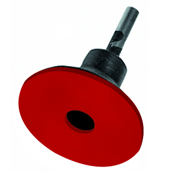 Fiber lapping disc on soft holder, 48x1mm - Shank d. 6mm - Pkg. 5pcs