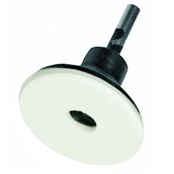 Soft felt lapping disc on soft holder, 48x3mm - Shank d. 6mm - Pkg. 5pcs